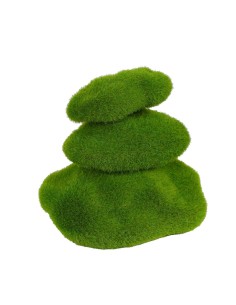 Pietre Decorative in Muschio e Fibre – Set da 12 per Casa, Giardino e DIY 2