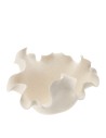 Centrotavola Ceramica Wave Avorio 33xH17 cm – Hervit | Decorazione Moderna Tavola