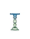 Candeliere in Vetro Blu e Verde – Linea Atena | Elegante Decorazione Casa