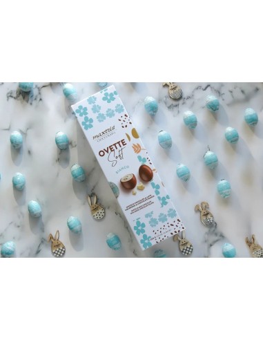 Maxtris Ovette Soft di Pasqua al Cioccolato bianco 200 gr.