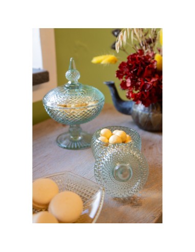 Alzata in Vetro Polvere EMÒ Italia – Alzatina Decorativa da Tavolo 12,5 cm