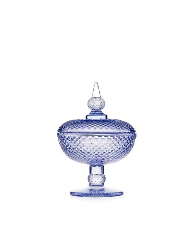 Alzata in Vetro Polvere EMÒ Italia – Alzatina Decorativa da Tavolo 12,5 cm