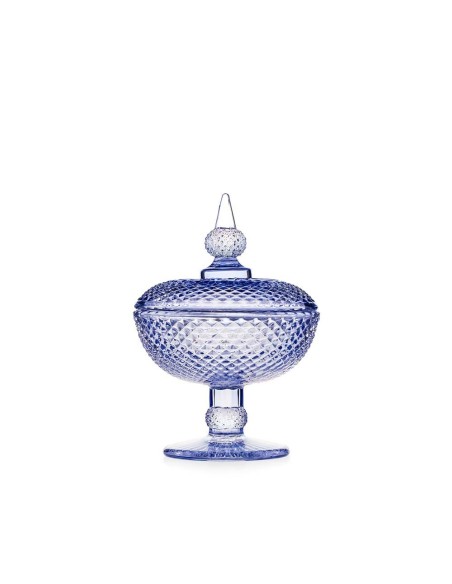 Alzata in Vetro Polvere EMÒ Italia – Alzatina Decorativa da Tavolo 12,5 cm