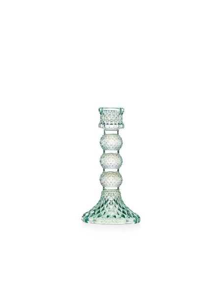 Candeliere Verde EMÒ Italia Grande – Porta Candela Decorativo 15,5 cm