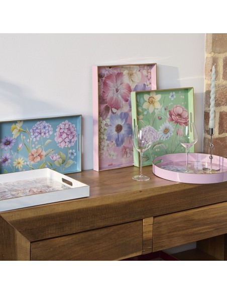 Vassoio Rettangolare 40x26 cm Multicolor Summer Time – Vassoio da Tavola