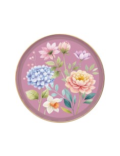 Vassoio Rotondo 38 cm Rosa Fontebasso Summer Time – Vassoio da Servizio