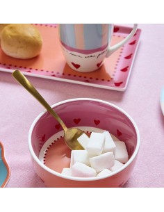 Coppetta Cuore Fontebasso Madame 440 cc in New Bone China Multicolor 2