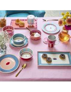 Coppetta Occhio Madame 440 cc New Bone China Multicolor – Ciotola Design 2