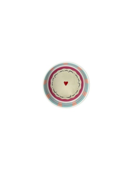 Coppetta Cuore Madame New Bone China 440 cc Multicolor