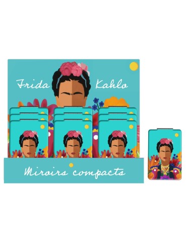 Specchietto da Borsa Frida Kahlo Compatto Decorato – Idea Regalo