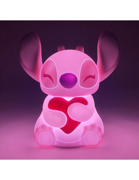 Lampada Angelo LED Touch con Cuore Luminoso USB – Luce Notturna Decorativa