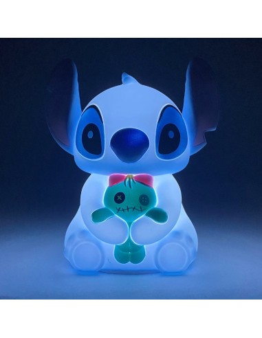 Lampada Touch Stitch con Scrump LED USB – Luce Notturna Disney 15,5 cm