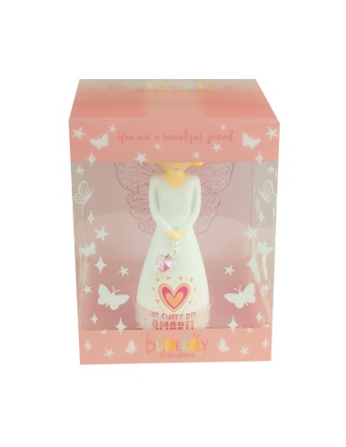 Angelo Un Cuore per Amarti 12,5 cm – Statuetta in Resina Regalo Romantico