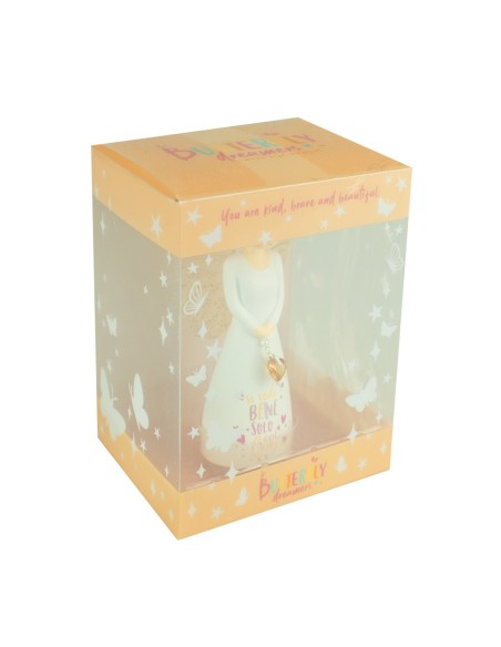 Angelo Decorativo “Si vede bene solo col cuore” 12,5 cm – Idea Regalo