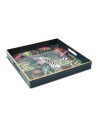 Vassoio Sauvage Zebra 33x33 cm in Polipropilene – Design Moderno