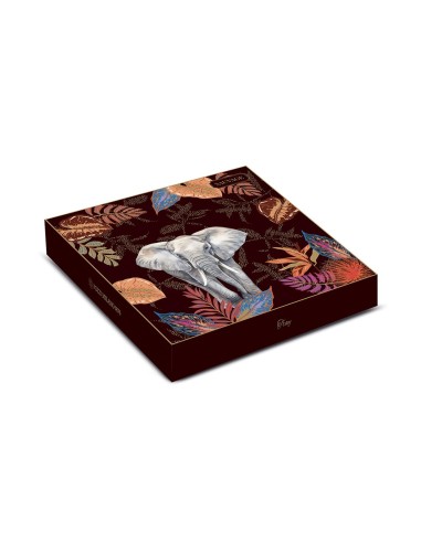 Vassoio Sauvage Elefante 33x33 cm Pozzi Milano 1876 in Polipropilene