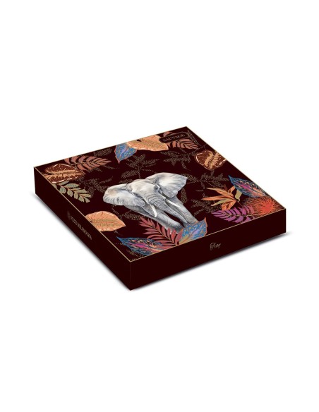 Vassoio Sauvage Elefante 33x33 cm Pozzi Milano 1876 in Polipropilene