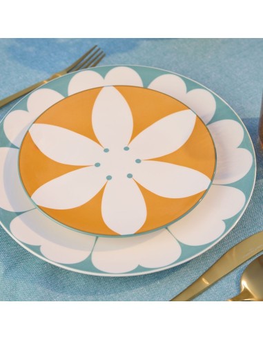 Servizio Piatti 18 Pezzi Madame Multicolor Andrea Fontebasso | Porcellana