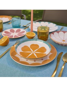 Servizio Piatti 18 Pezzi Madame Multicolor Andrea Fontebasso | Porcellana