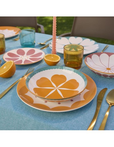 Servizio Piatti 18 Pezzi Madame Multicolor Andrea Fontebasso | Porcellana