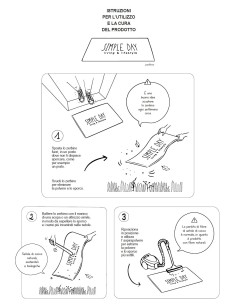 Zerbino Simple Day Fai un Bel Sorriso 45x75 cm | Ingresso Casa 2