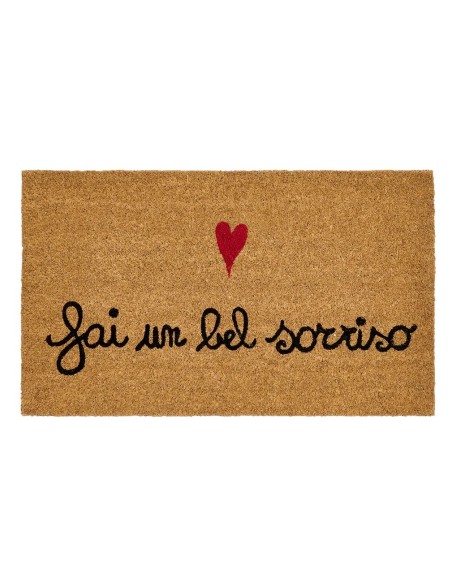Zerbino Simple Day Fai un Bel Sorriso 45x75 cm | Ingresso Casa