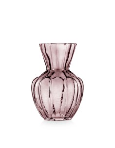 Vaso Tulipano Cipria in Vetro Emò 24,5 cm – Vaso Decorativo Elegante