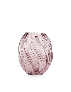 Vaso Spirale Cipria in vetro Emò 21 cm 2