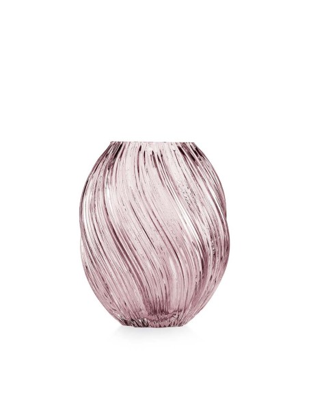 Vaso Spirale Cipria in vetro Emò 21 cm