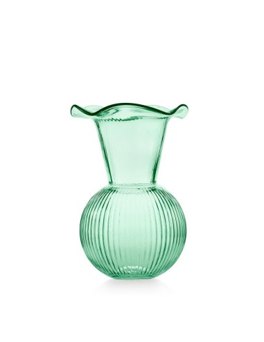 Vaso Bocca larga Verde in vetro Emò 24 cm
