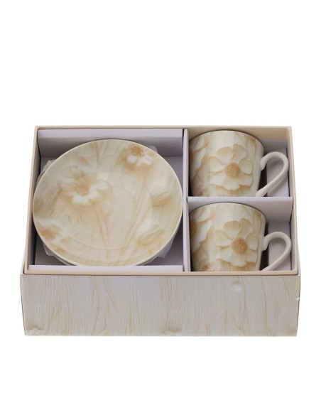 Box 2 tazzine da caffè Canvas crema Hervit