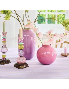 Vaso ovale in metallo Lilla Pip Studio
