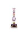 Candeliere grande in vetro con perline lilla Pip Studio