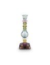 Candeliere grande in vetro con perline verdi Pip Studio