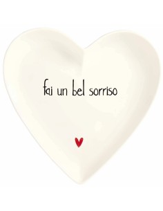 Set 2 piatti cuore Ogni giorno è speciale Simple Day 2