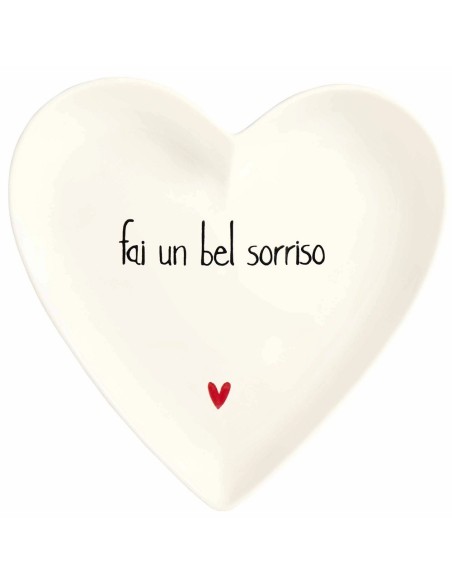 Set 2 piatti cuore Ogni giorno è speciale Simple Day
