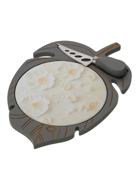 Tagliere foglia per formaggio Hervit