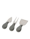 Set 3 coltelli per taglio formaggio Hervit
