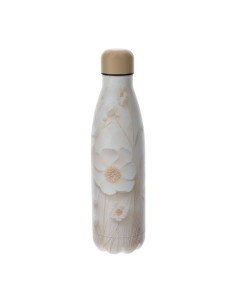 Bottiglia Termica Canvas Crema Hervit