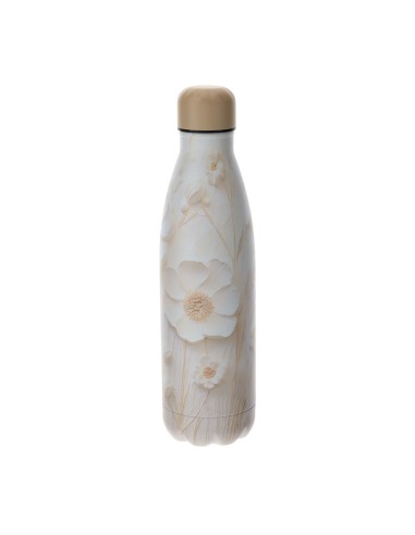 Bottiglia Termica Canvas Crema Hervit
