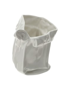 Vaso Cartoccio bianco grande Hervit