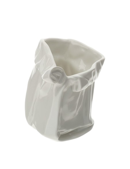 Vaso Cartoccio bianco piccolo Hervit