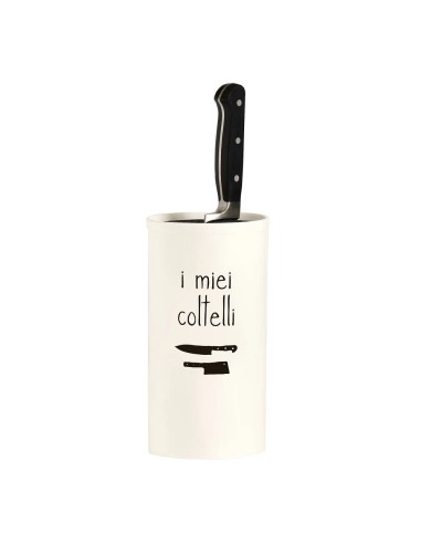 Portacoltelli da cucina in gres I miei coltelli Simple Day