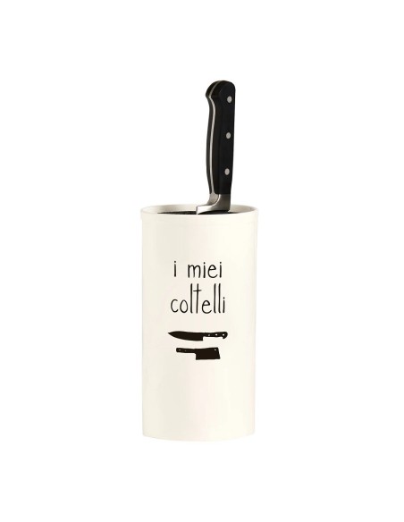 Portacoltelli da cucina in gres I miei coltelli Simple Day