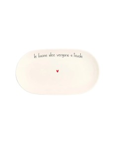 Piatto ovale Le buone idee Simple Day