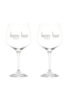 Coppia di Calici da Cocktail "Happy Hour" Simple Day 2