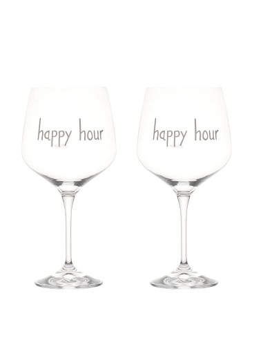 Coppia di Calici da Cocktail "Happy Hour" Simple Day