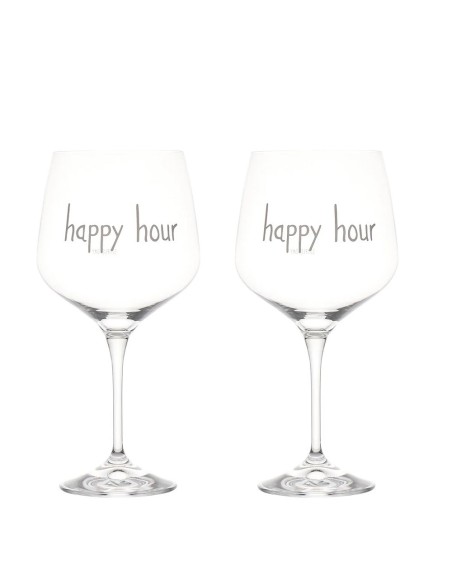 Coppia di Calici da Cocktail "Happy Hour" Simple Day
