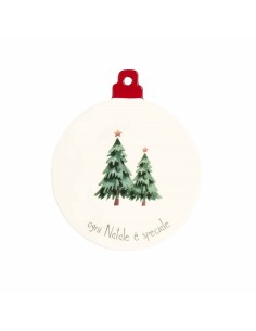 Sottopentola natalizio a forma di pallina di Natale "Ogni Natale è speciale" Simple Day