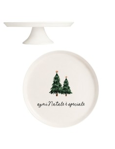 Alzata per Panettone con alberi di Natale "Ogni Natale è speciale" Simple Day